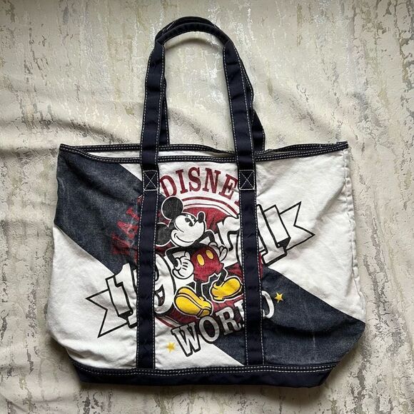 Walt Disney World Graphic Mickey large Tote Bag - Picture 1 of 10